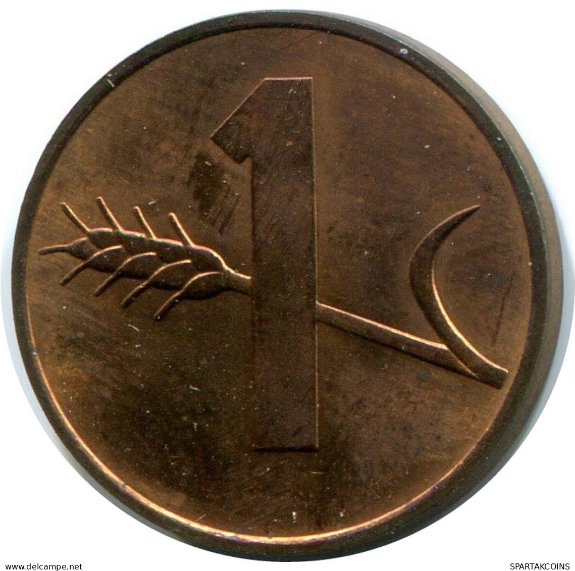 1 RAPPEN 1976 SWITZERLAND Coin #AY102.3.U.A - Andere & Zonder Classificatie