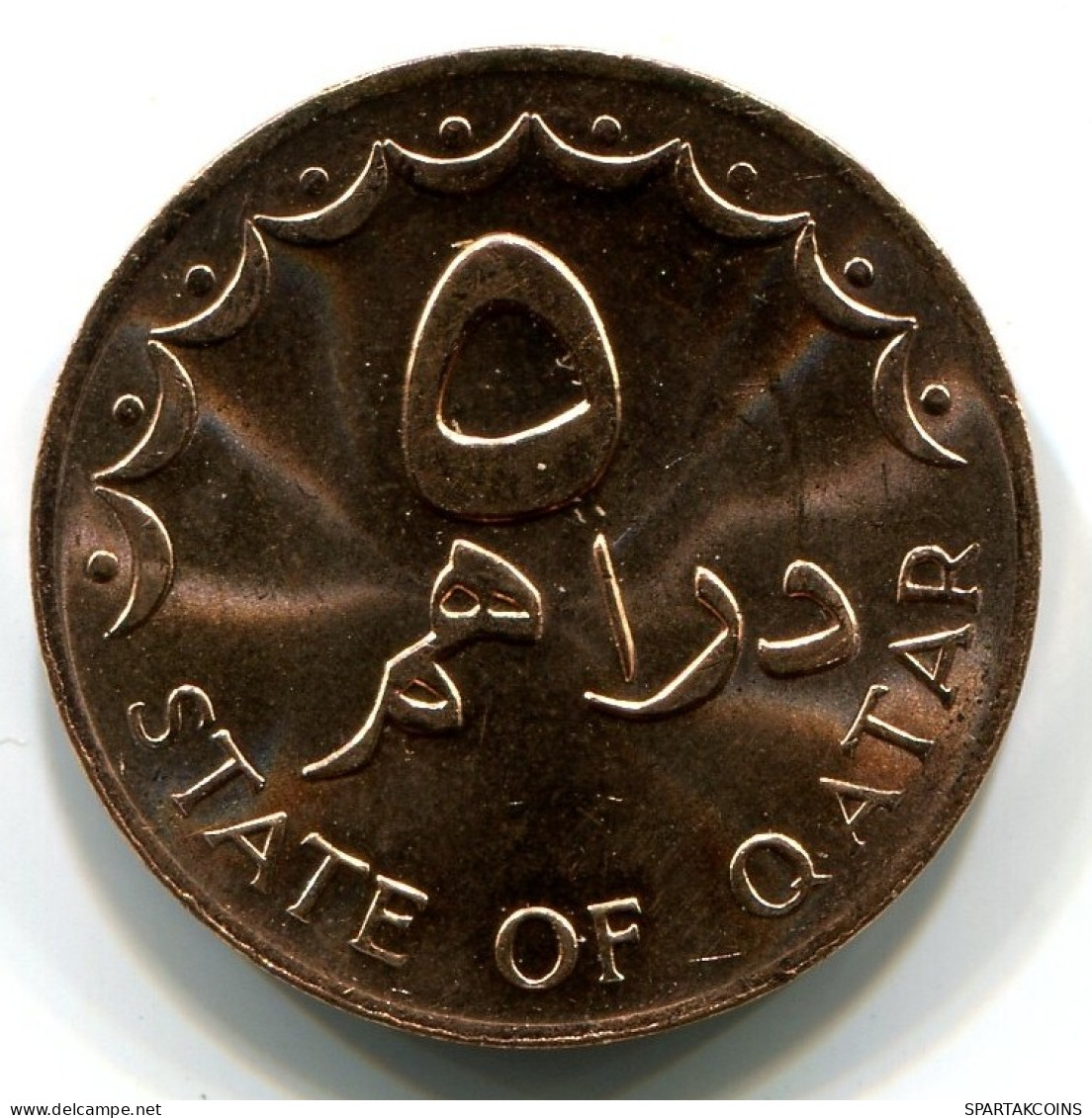 5 DIRHAMS 1978 QATAR UNC Islámico Moneda #W11064.E.A - Qatar