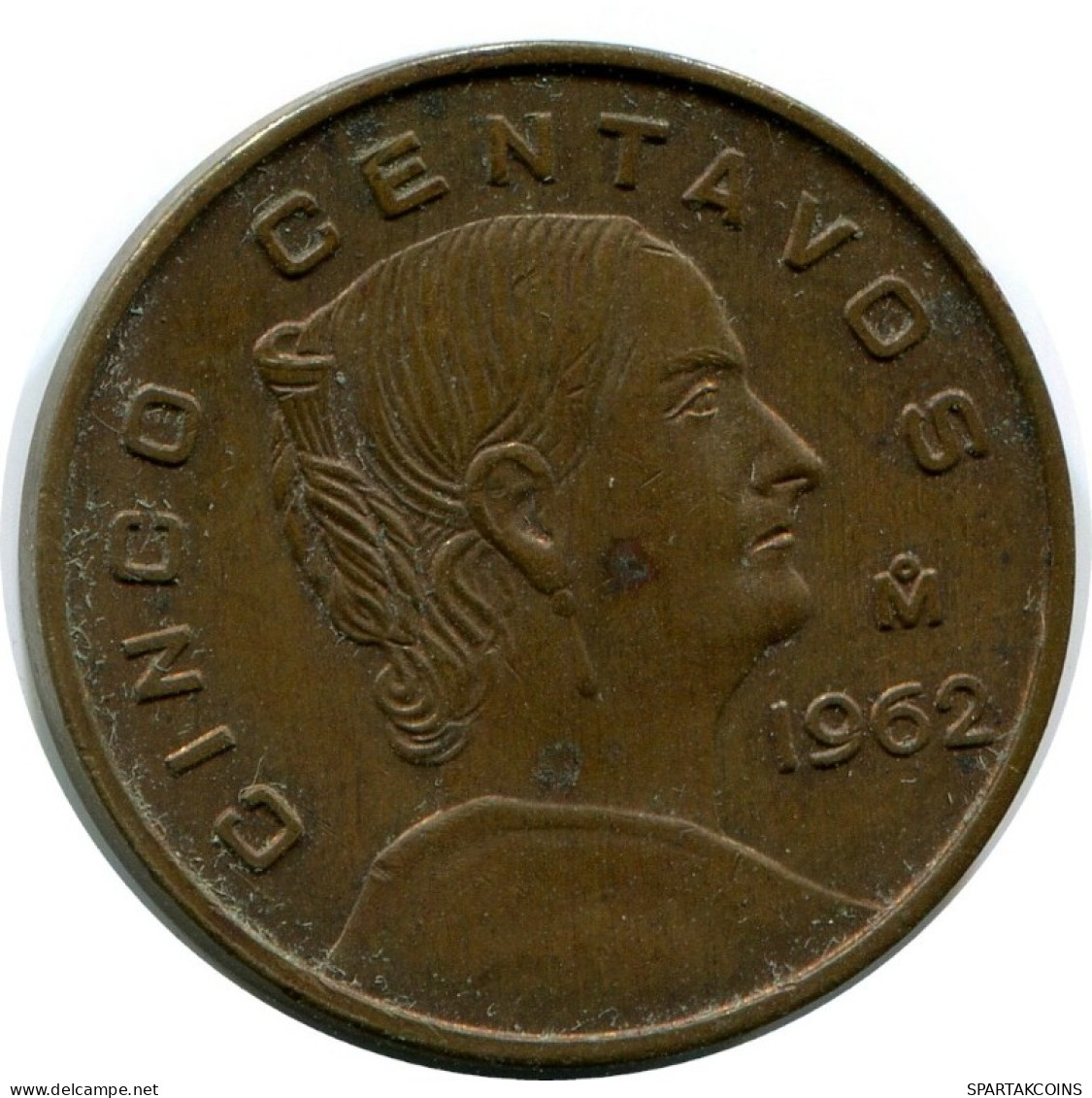 5 CENTAVOS 1963 MEXICO Moneda #AH438.5.E.A - Mexico