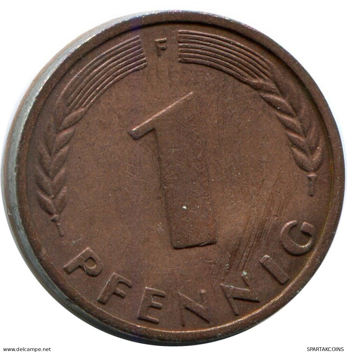 1 PFENNIG 1949 F BRD ALLEMAGNE Pièce GERMANY #DB821.F.A - 1 Pfennig