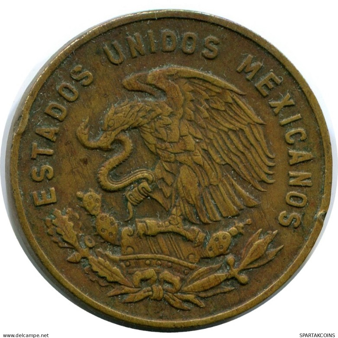 5 CENTAVOS 1956 MEXIKO MEXICO Münze #AH434.5.D.A - México
