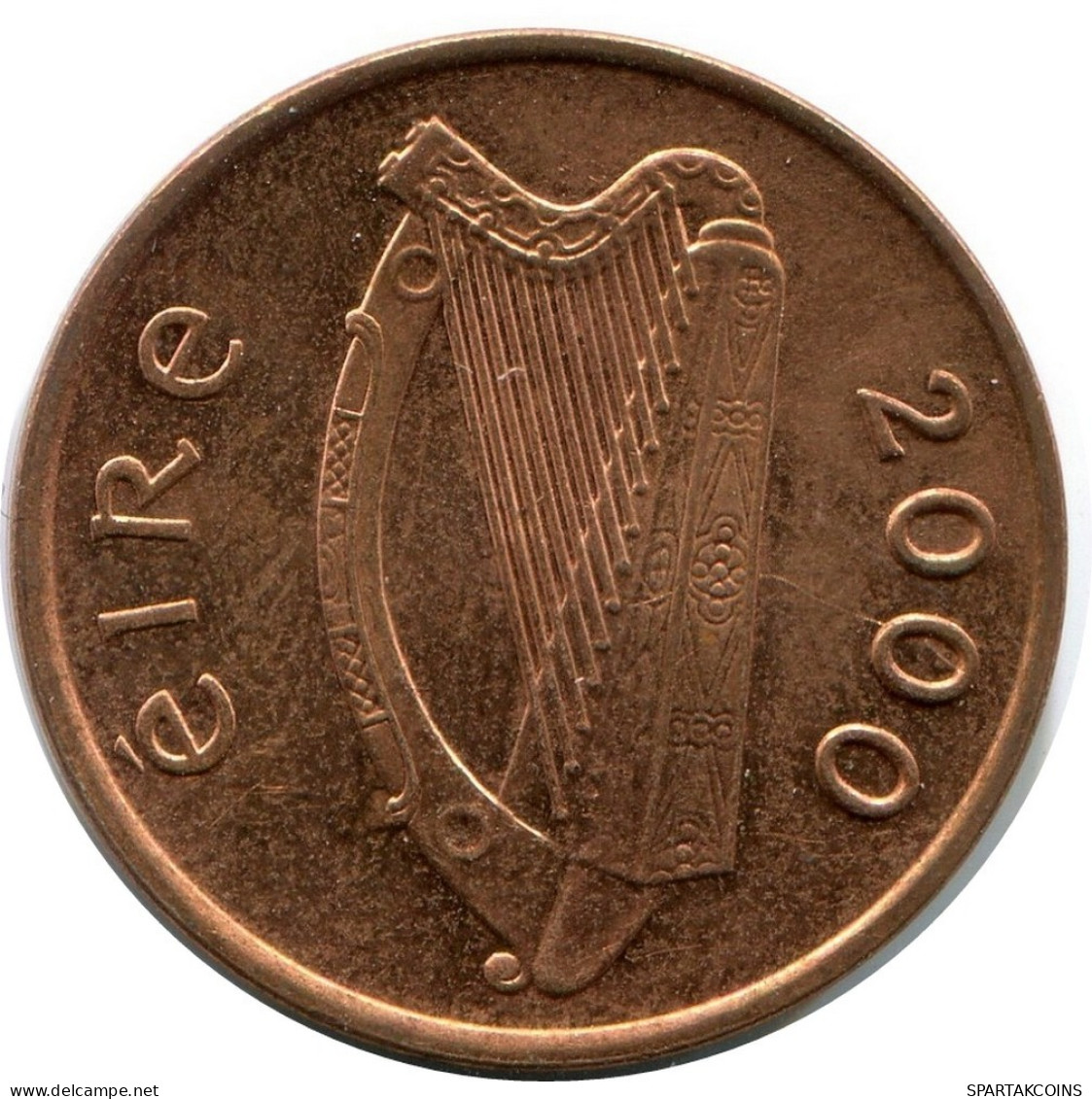 1 PENNY 2000 IRLANDE IRELAND Pièce #AY670.F.A - Ierland