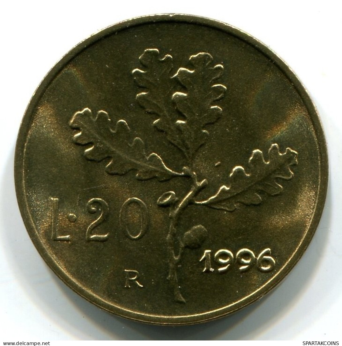 20 LIRA 1995 ITALY UNC Coin #W11354.U.A - 20 Liras