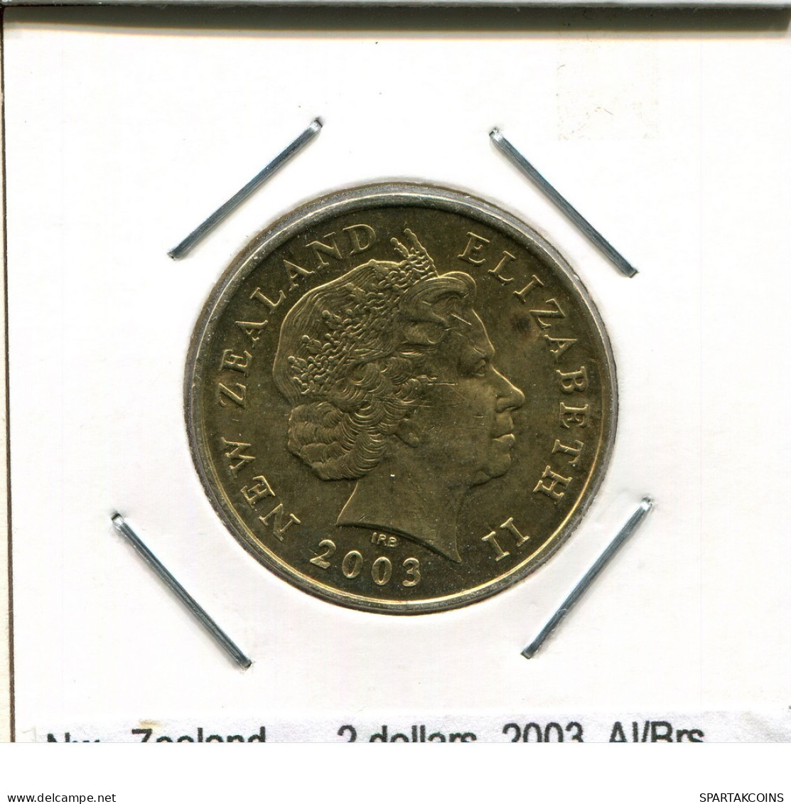 2 DOLLARS 2003 ZÉLANDAIS NEW ZEALAND Pièce #AS236.F.A - Nuova Zelanda