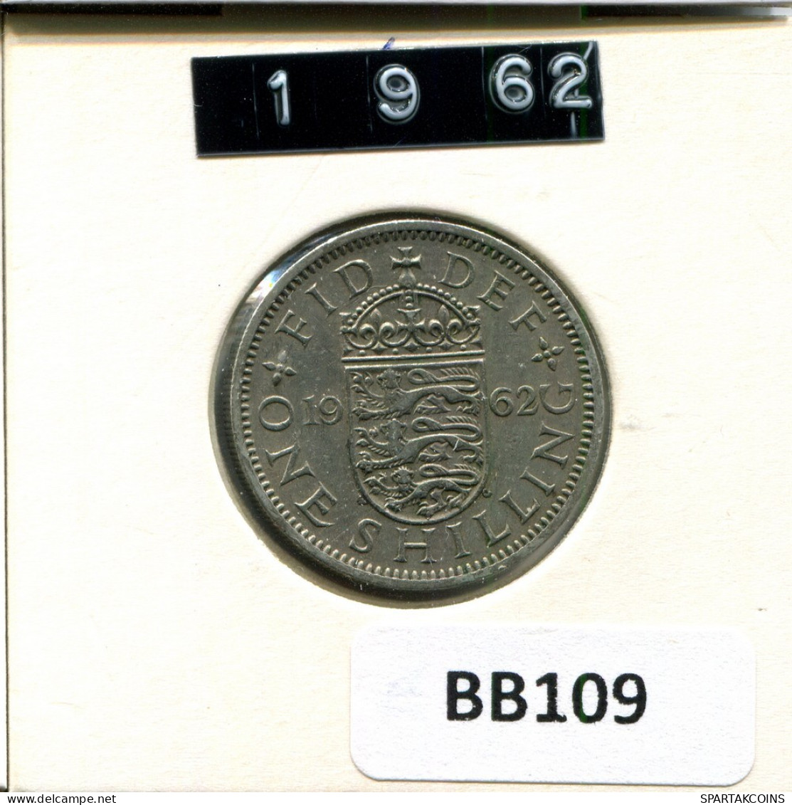 SHILLING 1962 UK GBAN BRETAÑA GREAT BRITAIN Moneda #BB109.E.A - I. 1 Shilling