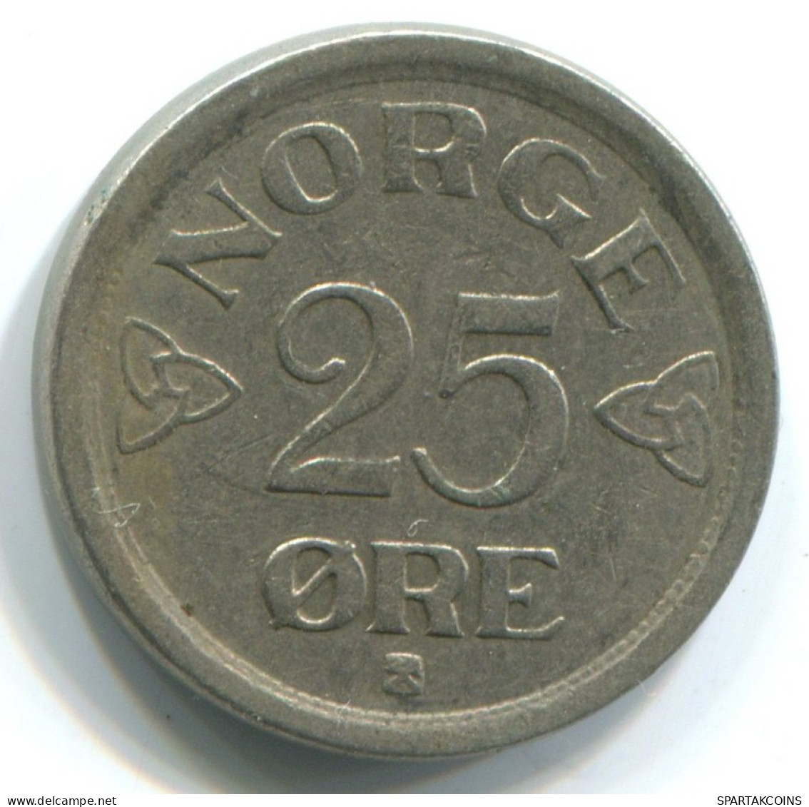 25 ORE 1956 NORWEGEN NORWAY Münze #WW1067.D.A - Norvège