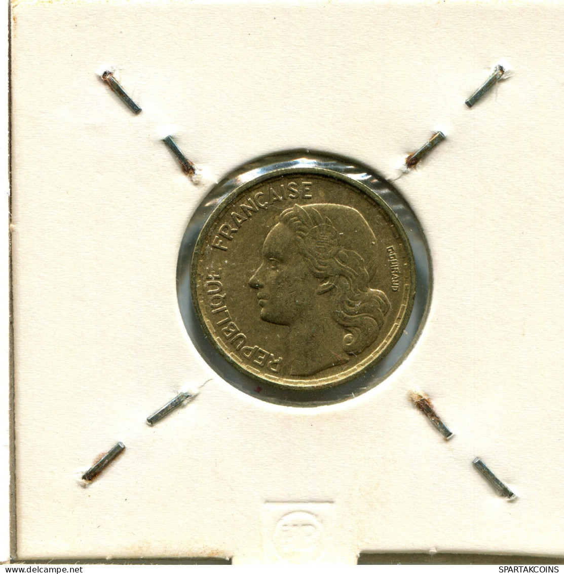 10 FRANCS 1958 FRANKREICH FRANCE Französisch Münze #AW420.D.A - 10 Francs