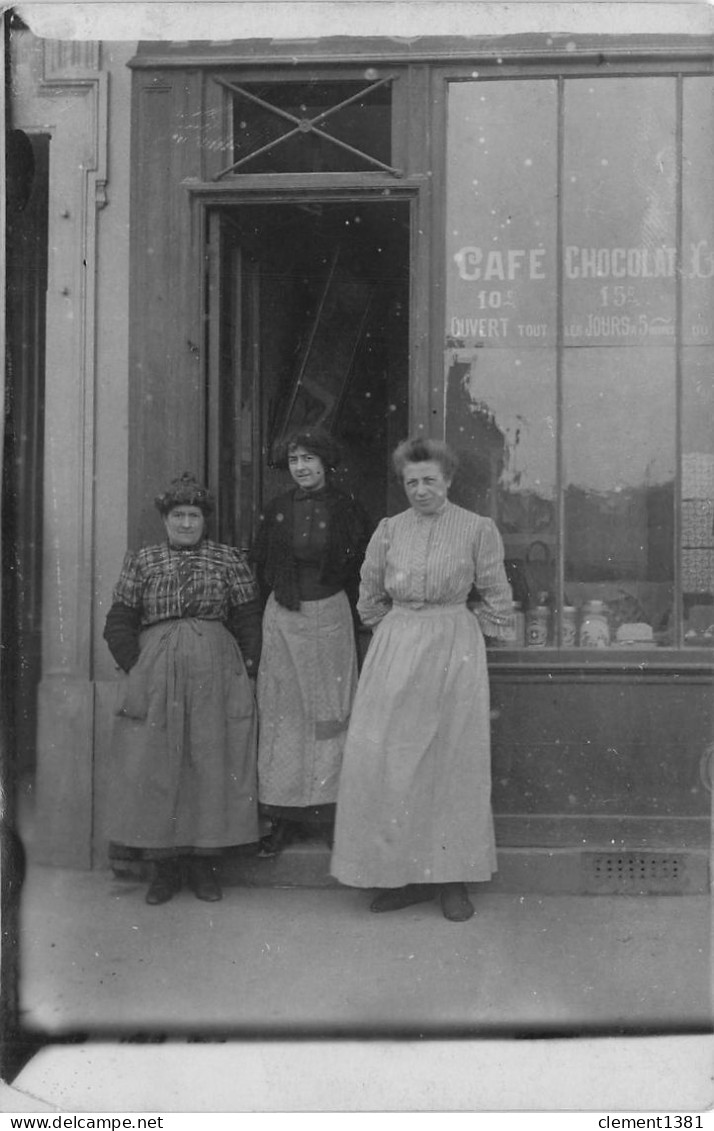 Carte Photo Commerce Magasin Epicerie Cafe Chocolat - Geschäfte