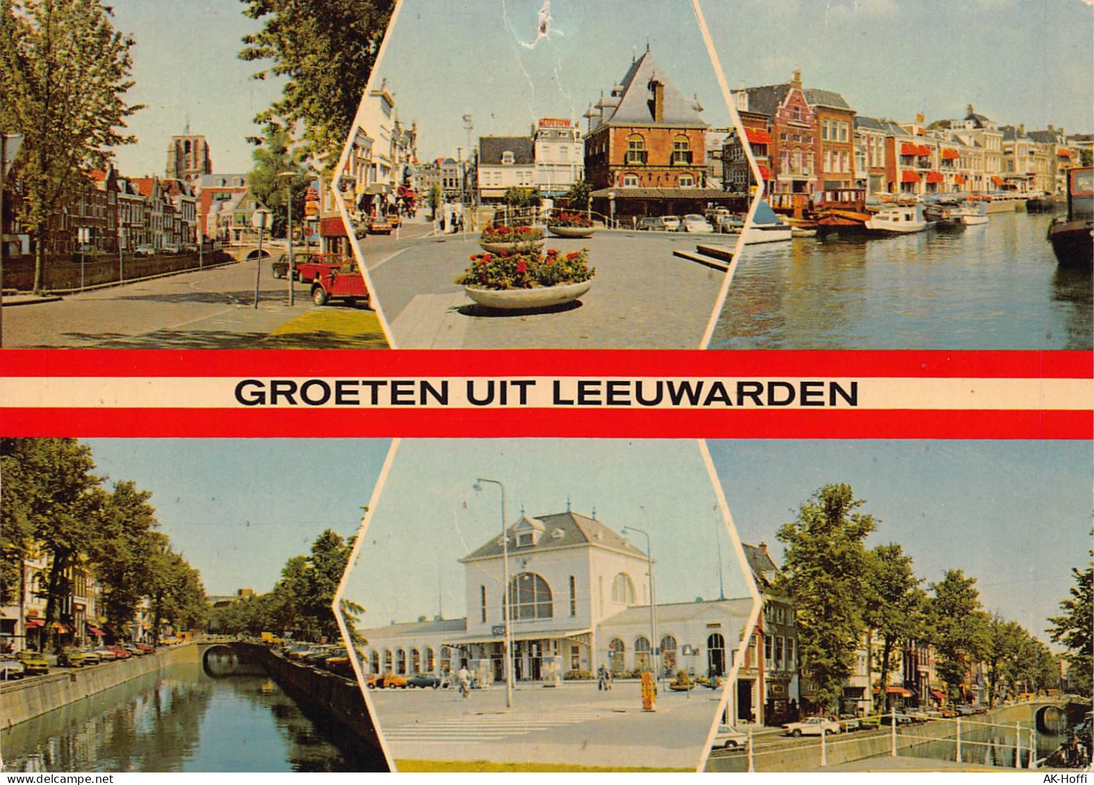 GROETEN UIT LEEUWARDEN - Mehrbildkarte - Leeuwarden