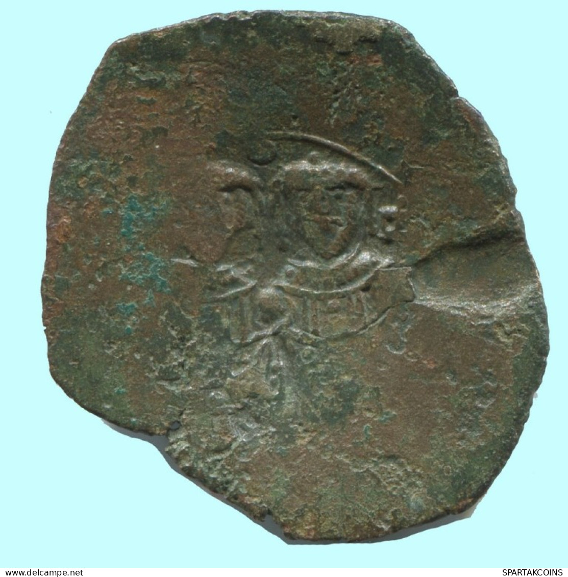 TRACHY BYZANTINISCHE Münze  EMPIRE Antike Authentisch Münze 2g/25mm #AG593.4.D.A - Byzantinische Münzen