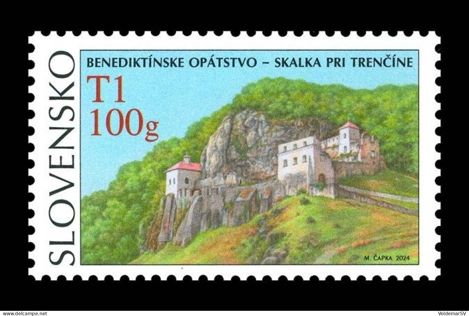 Slovakia 2024 Mih. 1014 Benedictine Abbey At Skalka MNH ** - Nuovi