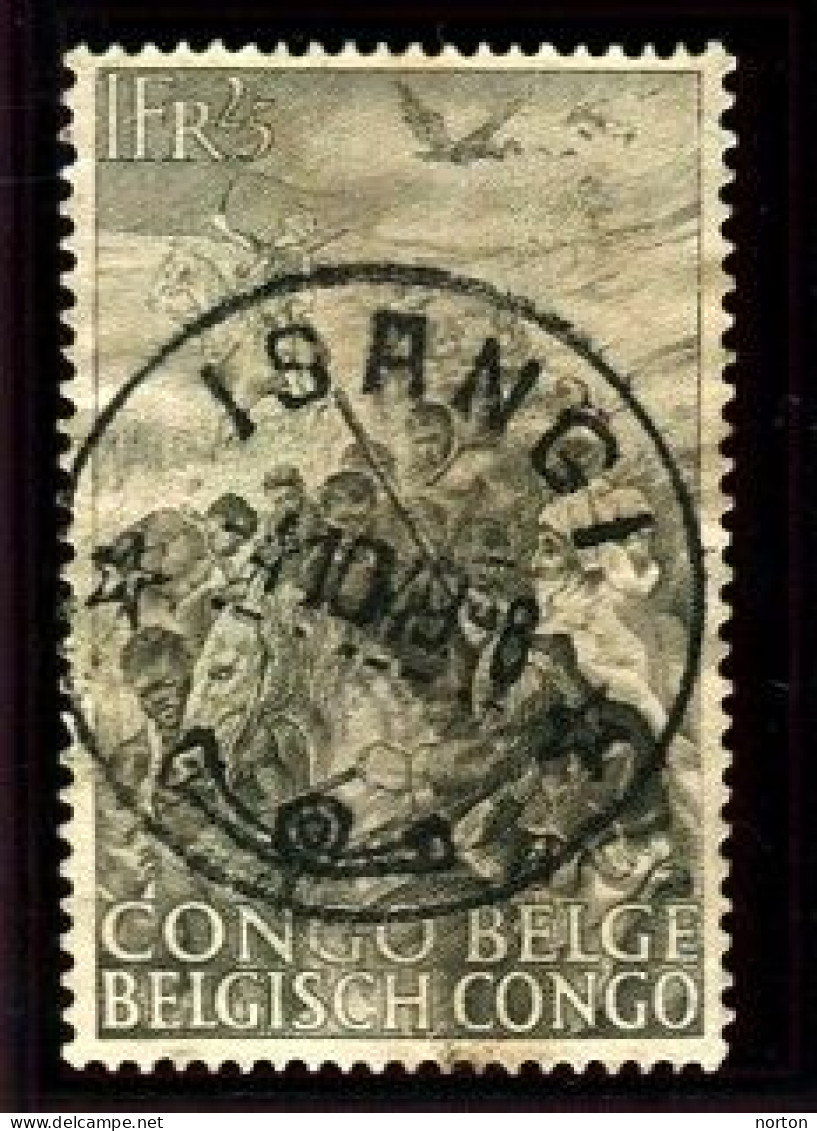 Congo Isangi Oblit. Keach 8A2 Sur C.O.B. 274 Le 04/10/1949 - Usati