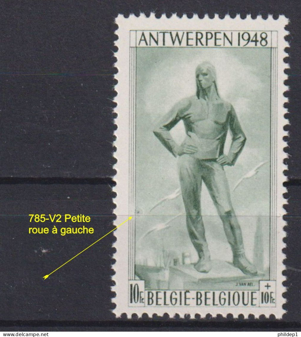 Belgique: COB N° 785-V2 Neuf, **, Sans Charnière. TB !!! - 1931-1960