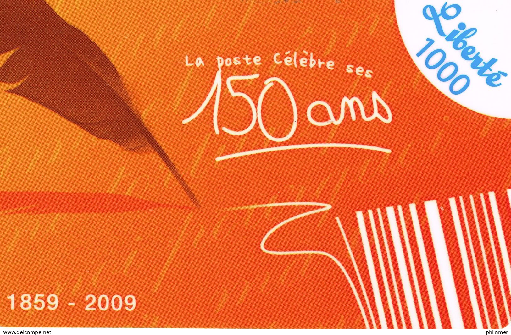 NOUVELLE CALEDONIE NEW CALEDONIA Telecarte Phonecard Prepayee Prepaid Liberte 1000 F 150 Ans Ex. 2012 UT B - Nuova Caledonia