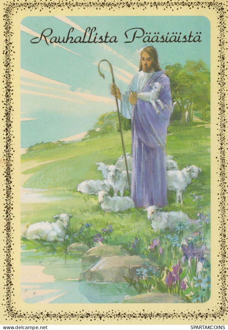 JESUS CHRIST Christianity Religion Vintage Postcard CPSM #PBP761.GB - Jesus