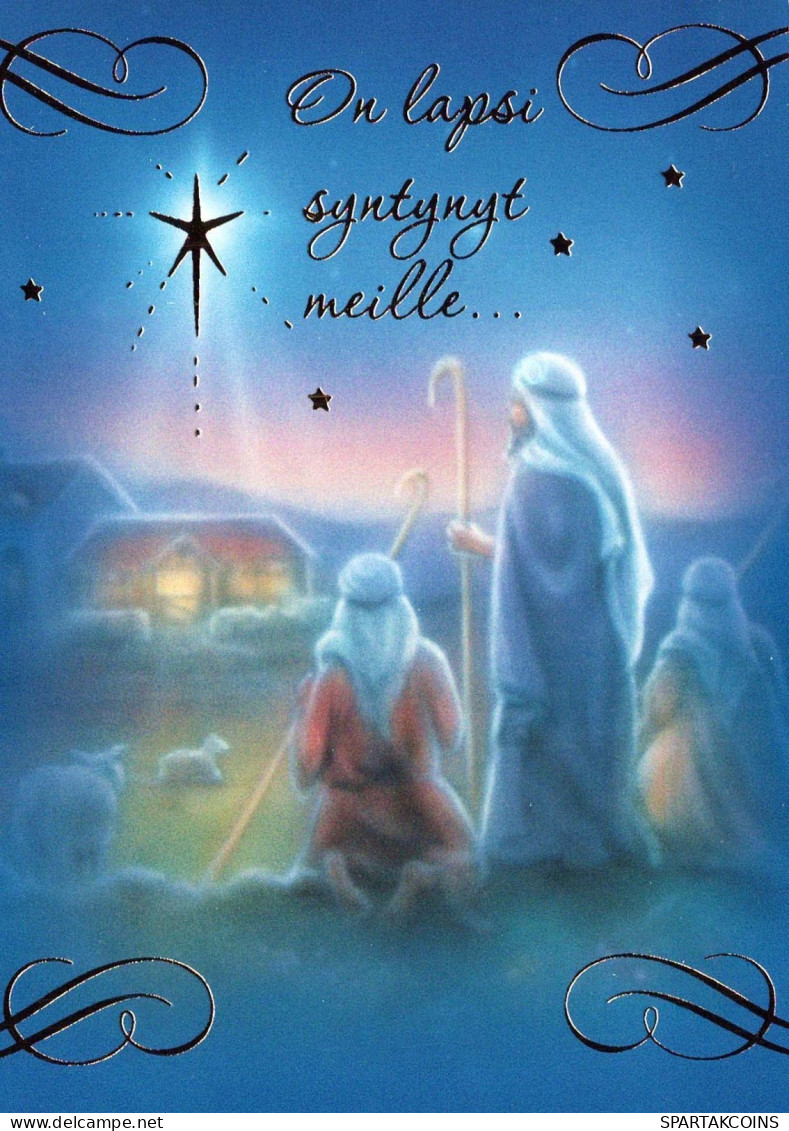 SAINTS Religion Christianity Vintage Postcard CPSM Unposted #PBA627.GB - Santos