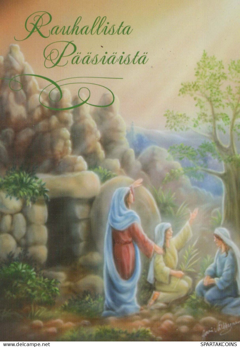 SANTOS Religión Cristianismo Vintage Tarjeta Postal CPSM #PBA436.ES - Saints