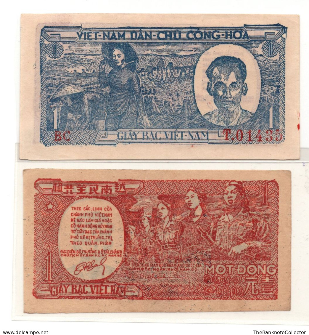 Vietnam 1 Dong ND 1948 P-16 AUNC - Vietnam