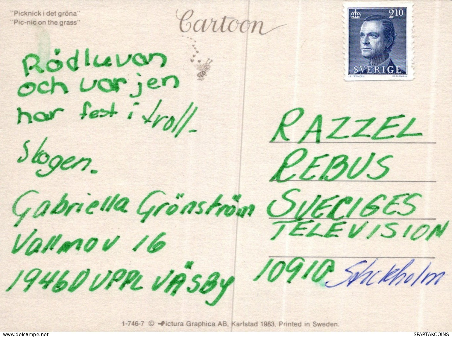 LION RAUBKATZE Tier Vintage Ansichtskarte Postkarte CPSM #PAM013.DE - Leeuwen