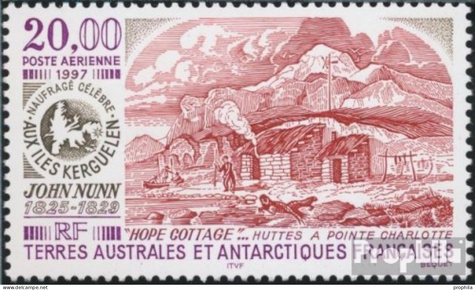 Französ. Gebiete Antarktis 365 (kompl.Ausg.) Postfrisch 1997 Schiffsbrüchige - Unused Stamps