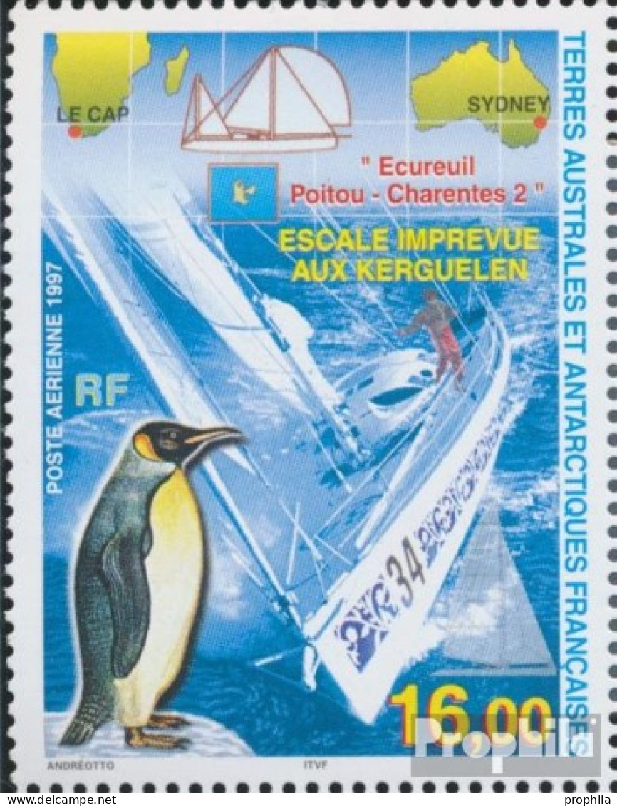 Französ. Gebiete Antarktis 364 (kompl.Ausg.) Postfrisch 1997 Segeljacht - Nuovi