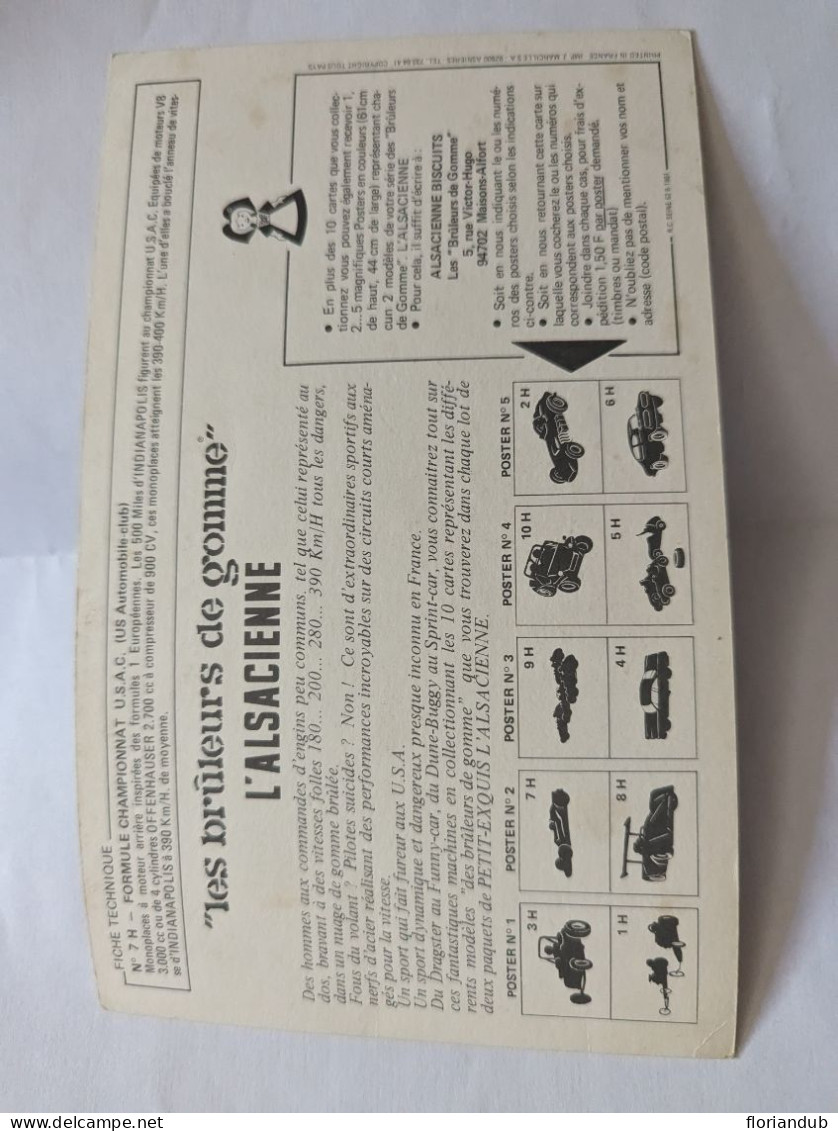 CP Grand Format - Les Brûleurs De Gomme 7H Formule Championnat USAC Boivent L'alsacienne - Autres & Non Classés