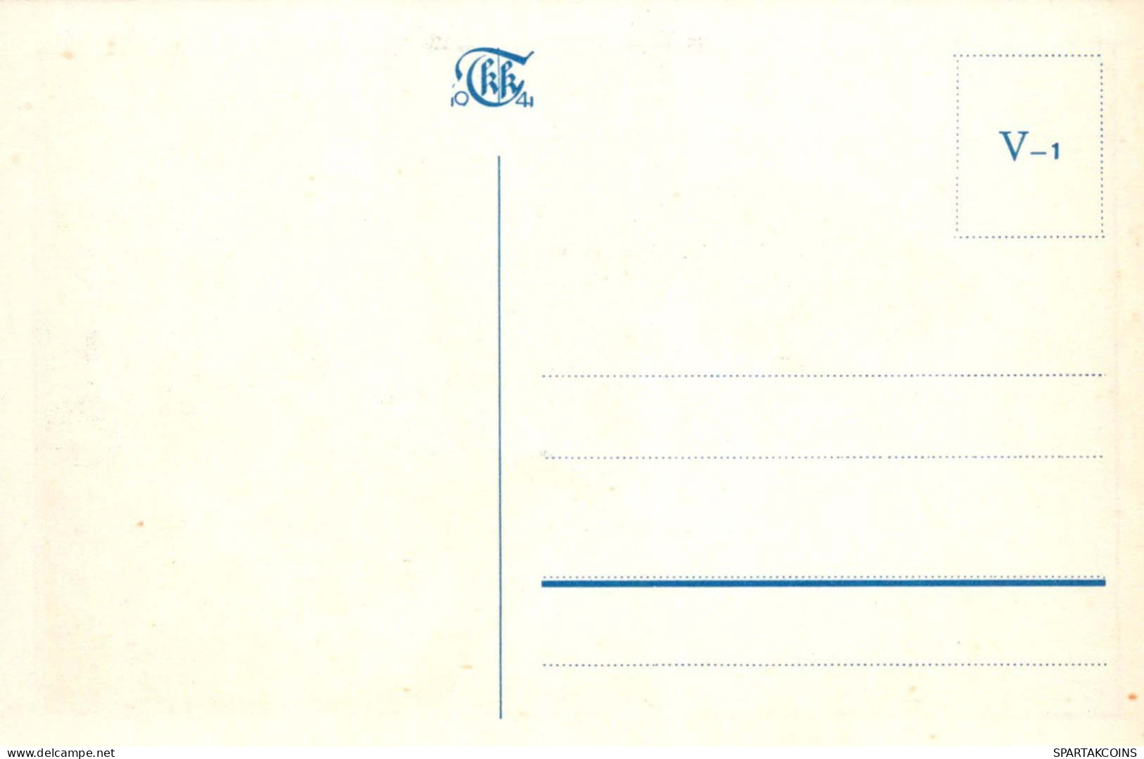 SCIMMIA Animale Vintage Cartolina CPA #PKE769.IT - Apen