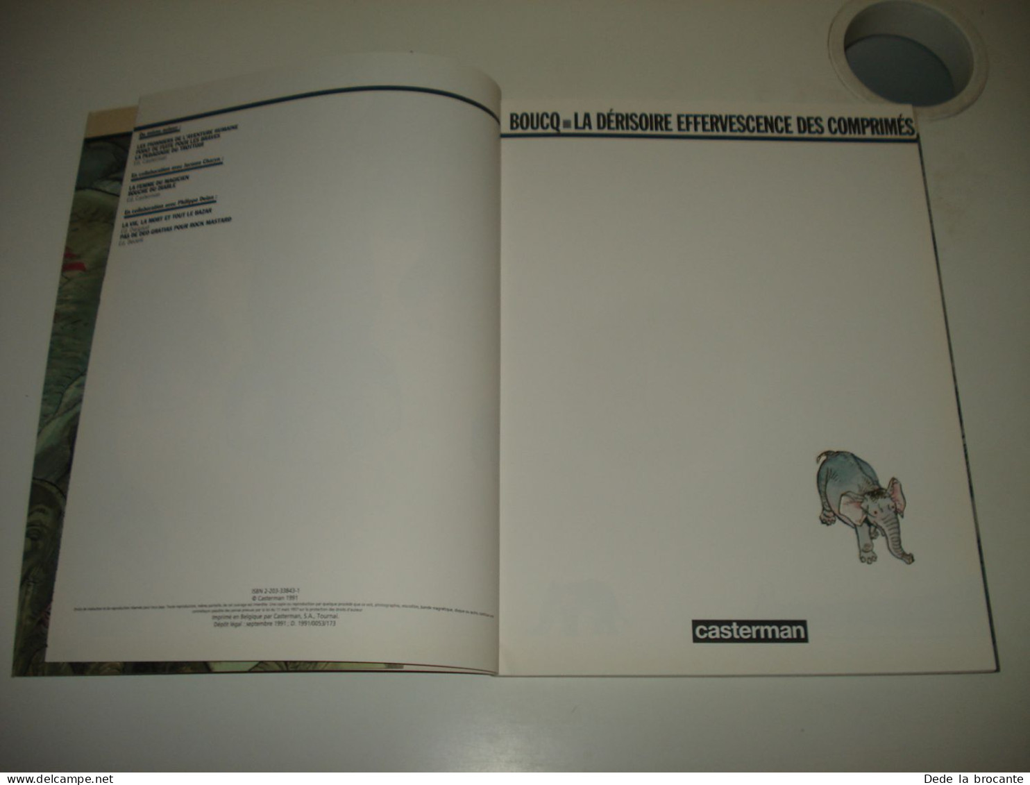 C54 / La Dérisoire Effervescence Des Comprimés - EO De 1991 N° 2053 - Quasi Neuf - Other & Unclassified