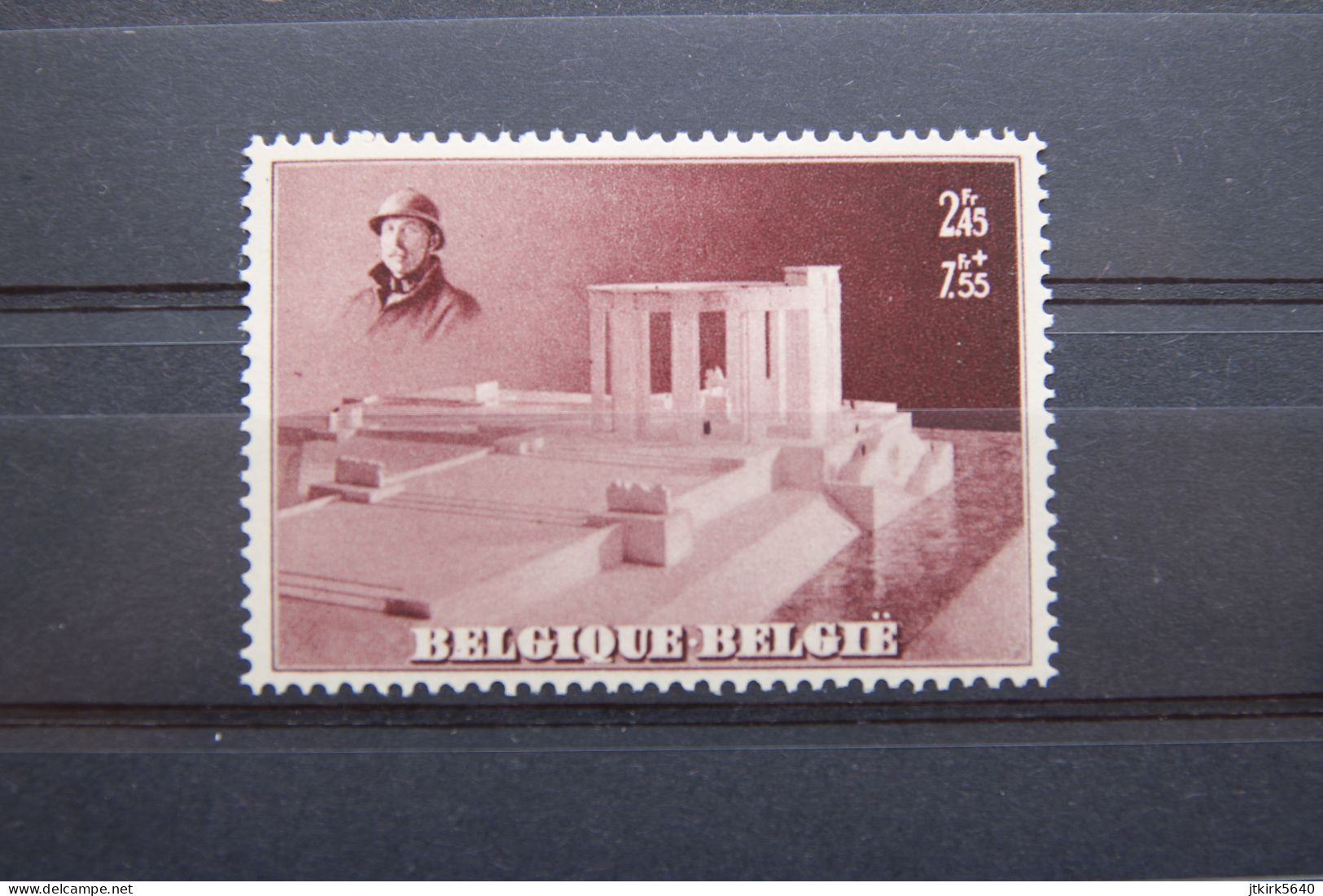 Monument De S.M. Le Roi Albert Ier (COB/OBP 465A, MNH**) 1938. - Ungebraucht