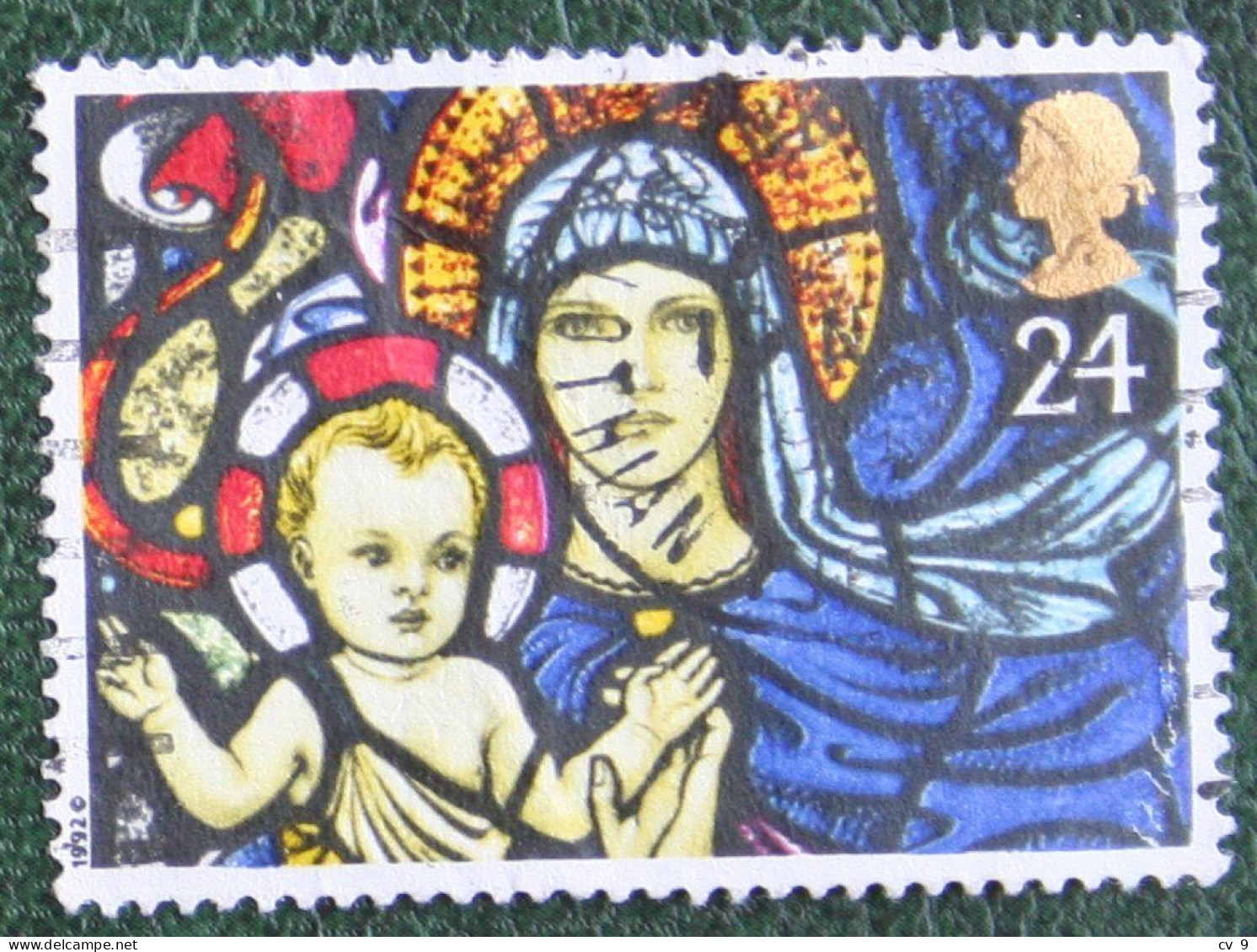 Natale Weihnachten Xmas Noel Kerst (Mi 1422) 1992 Used Gebruikt Oblitere ENGLAND GRANDE-BRETAGNE GB GREAT BRITAIN - Gebraucht