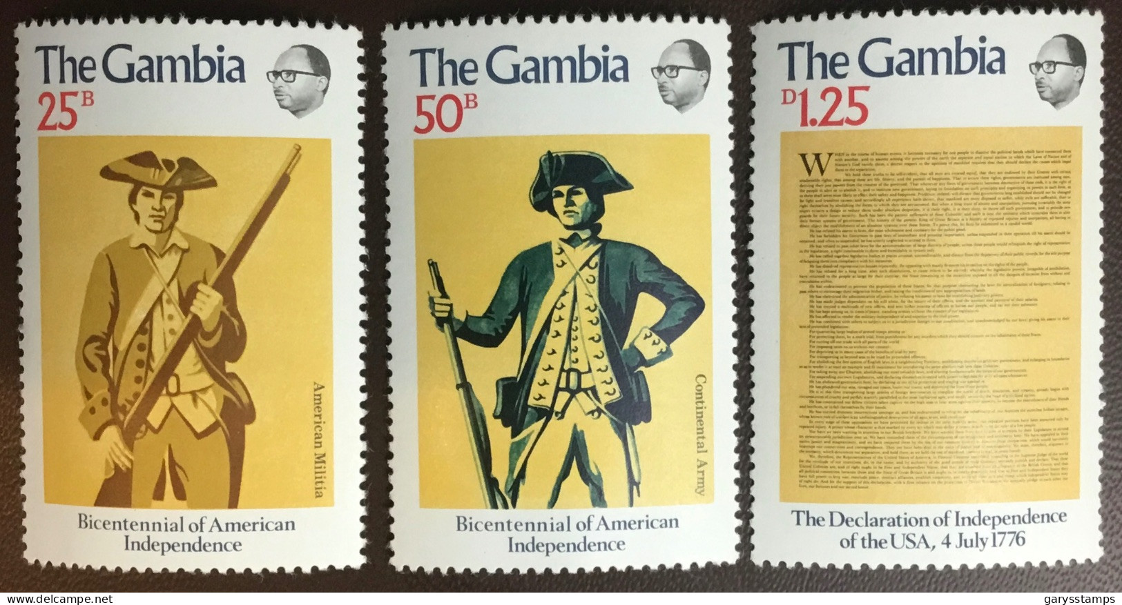 Gambia 1976 American Bicentennial MNH - Gambie (1965-...)