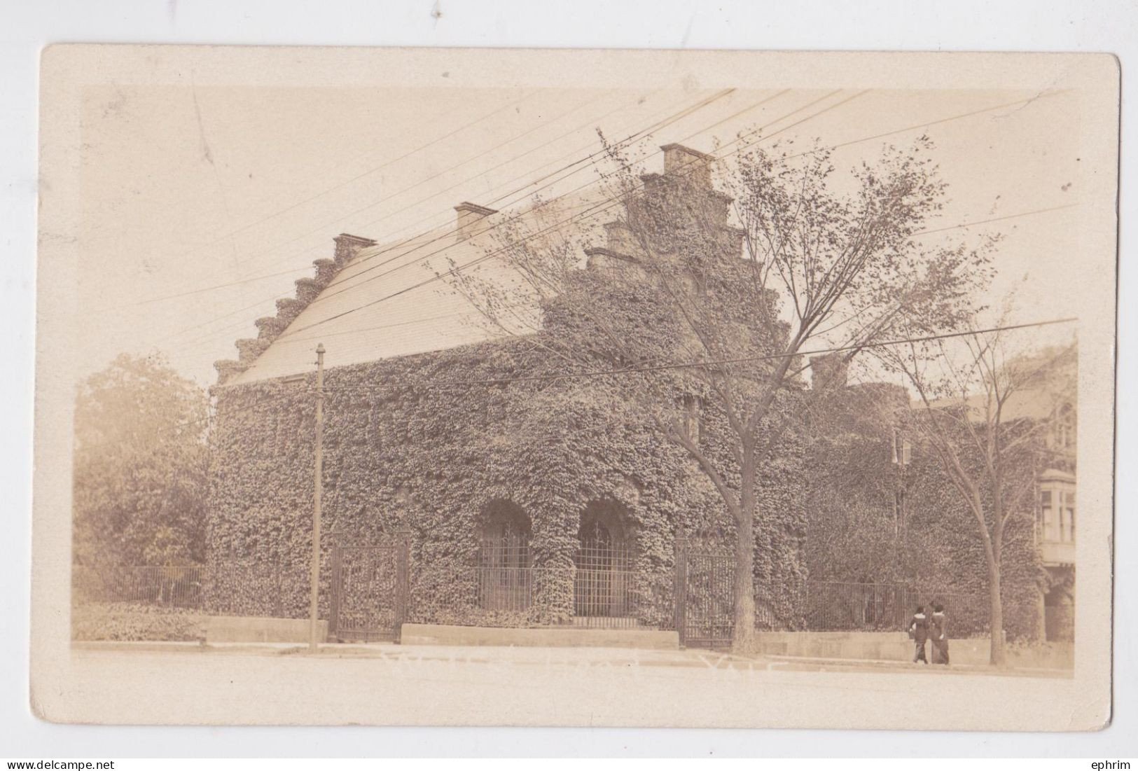 New Haven Yale University Old Photo Postcard 1924 - New Haven