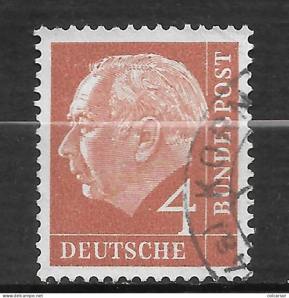 ALLEMAGNE   FÉDÉRALE " N° 63 " HEUSS " - Oblitérés