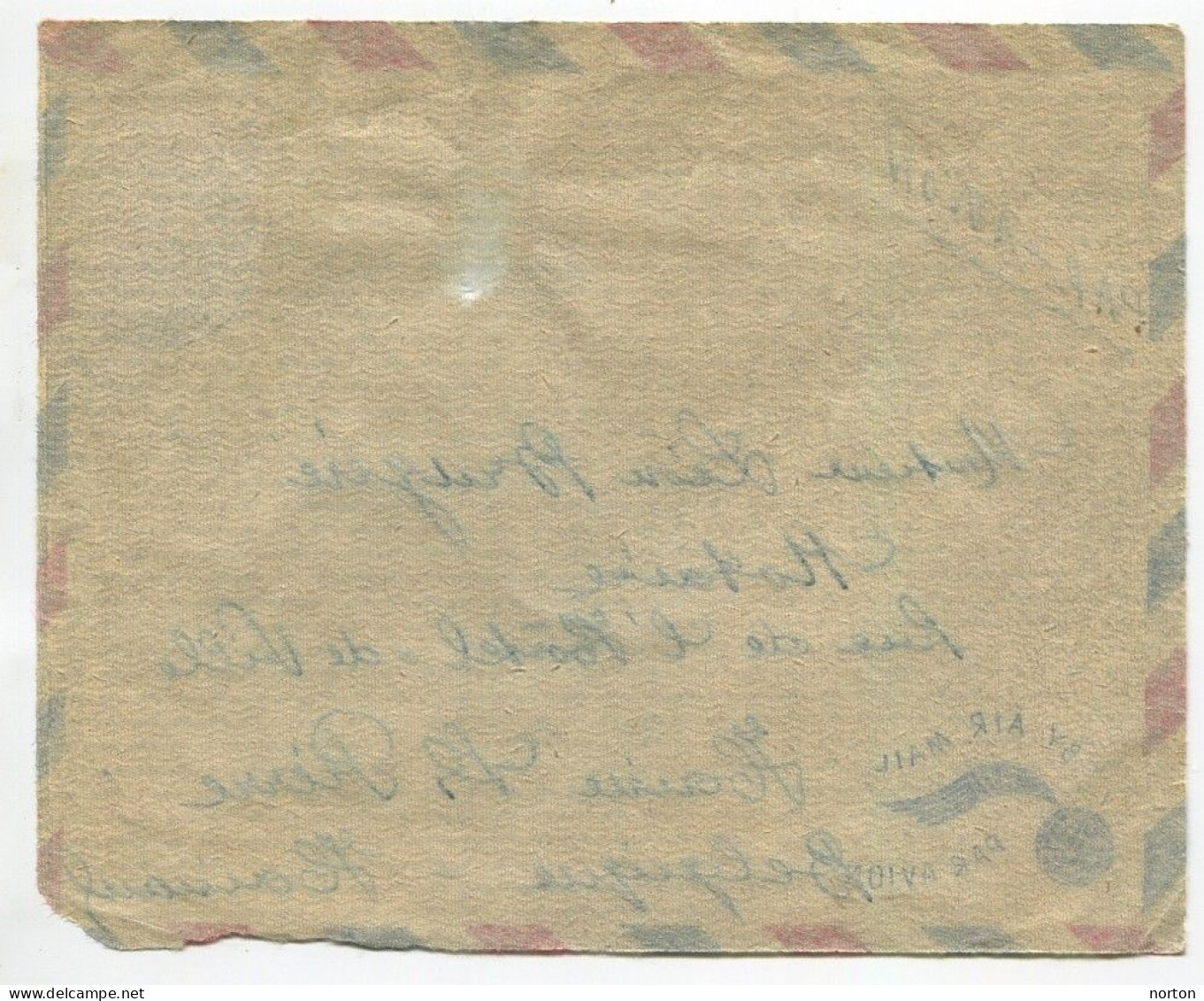 Congo Jadotville Oblit. Keach 10(K.) Sur C.O.B. 318 Sur Lettre Vers Haine St Pierre Le 25/07/1953 - Covers & Documents