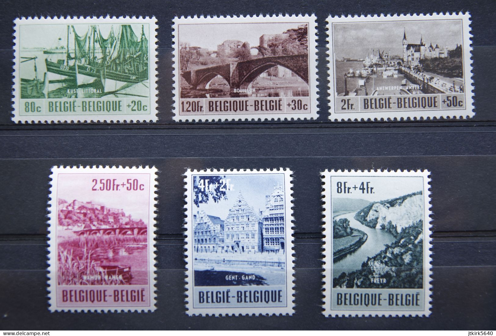 Série Culturelle (COB/OBP 918/923, MNH**) 1953. - Nuevos