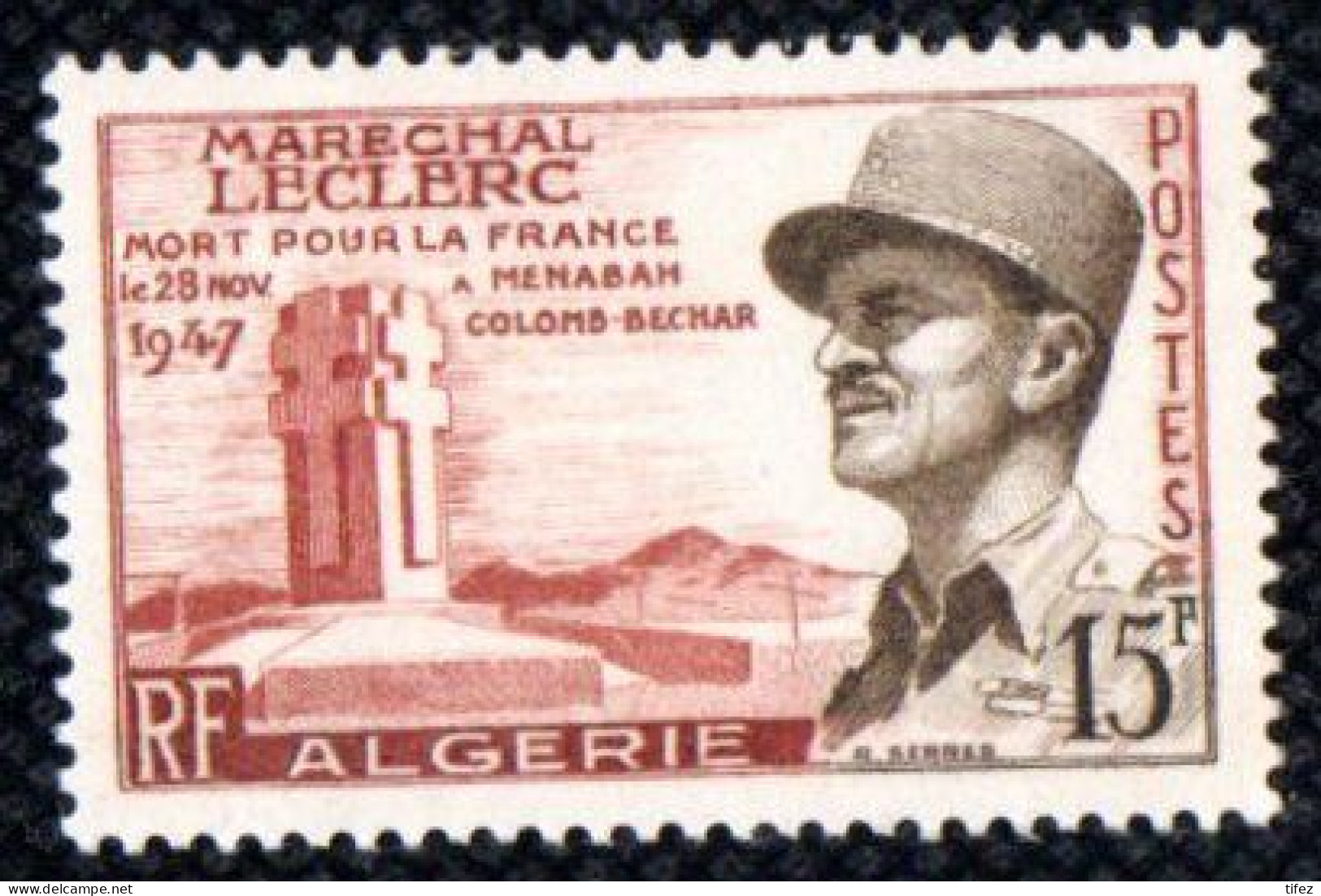 Année 1956-N°338 Neuf**MNH : 9e Anniversaire De La Mort Du Maréchal Leclerc - Ungebraucht