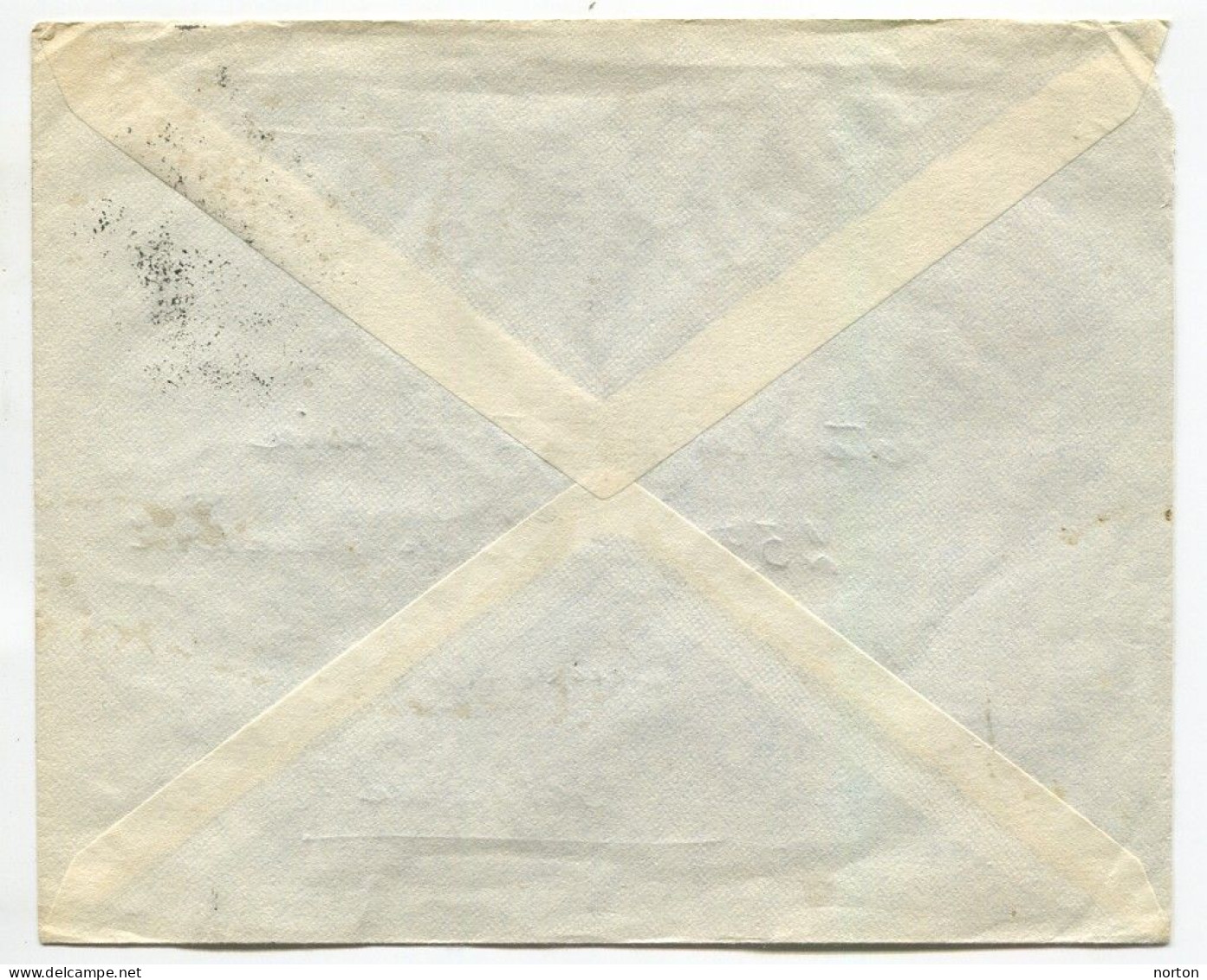 Congo Jadotville Oblit. Keach 12B(C)1 Sur C.O.B. 317 Sur Lettre Vers Bruxelles Le 16/12/1957 - Storia Postale