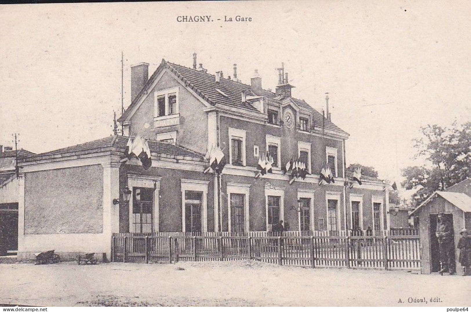 La Gare : Vue Extérieure - Chagny