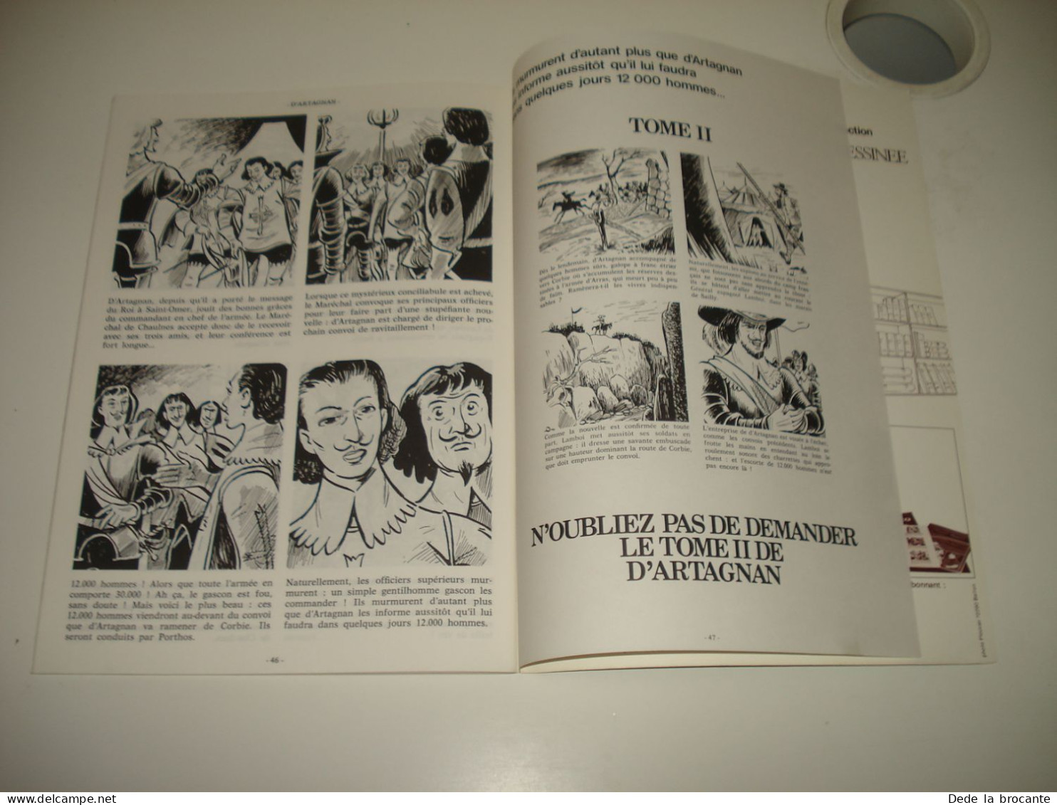 C54 / Grands succes de la BD " D'Artagnan Tome 1  " - EO de 1977 - Quasi neuf