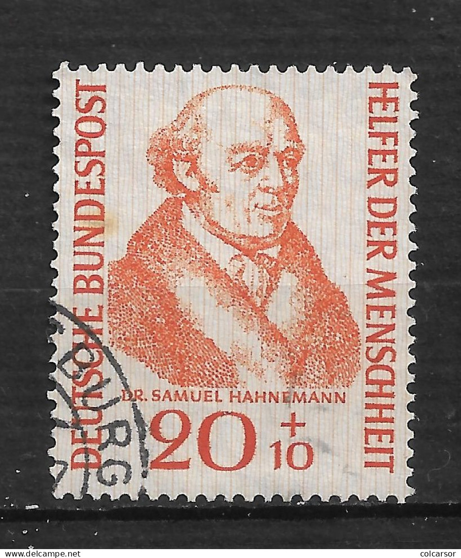 ALLEMAGNE   FÉDÉRALE " N°  100  "  HAHNEMANN" - Used Stamps