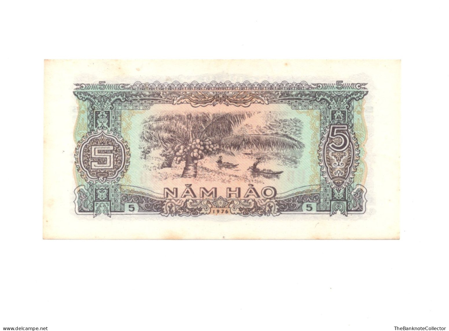 Vietnam 5 Hao 1976 P-79 UNC Foxing - Vietnam