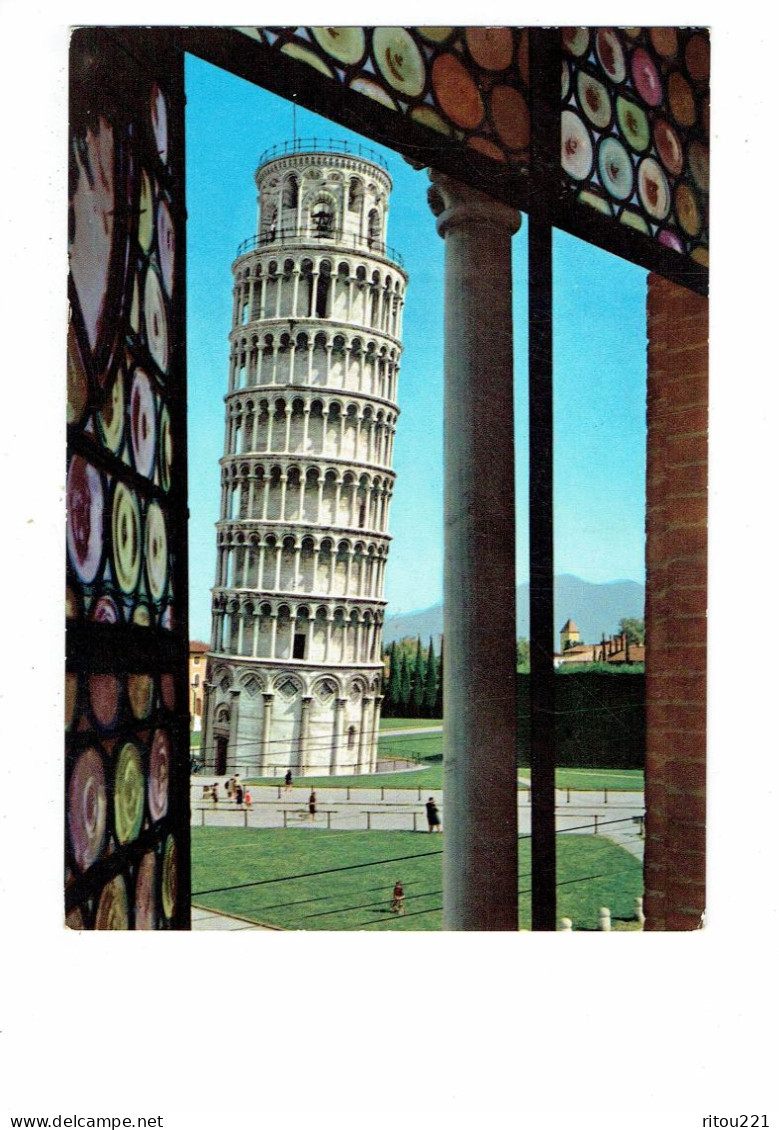 Lot 9 Cpm - Italie - Pisa - Tour Penchée - Statue - Animation Fresque - Pisa