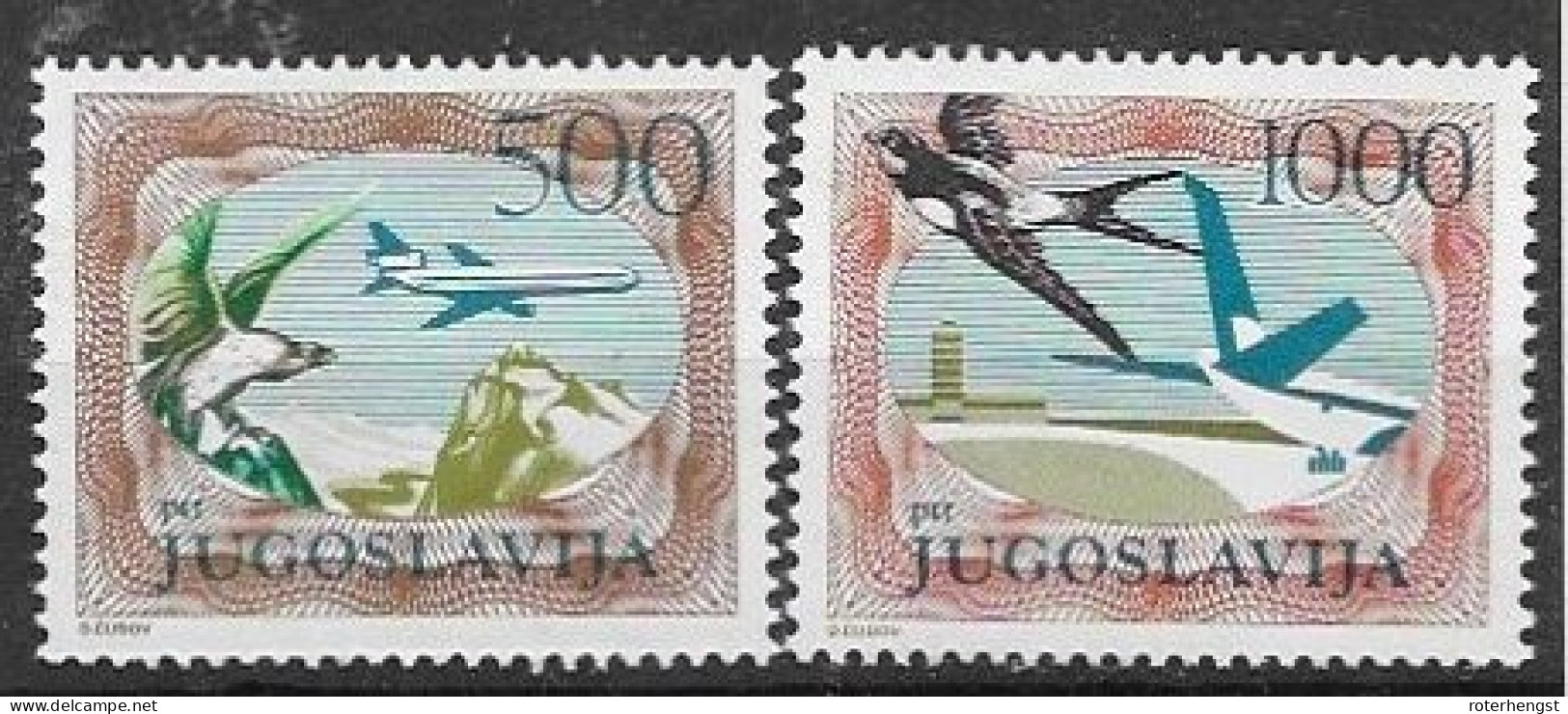 Yugoslavia Mnh ** 1985 Set With Best Perf 12,5 Euros - Unused Stamps