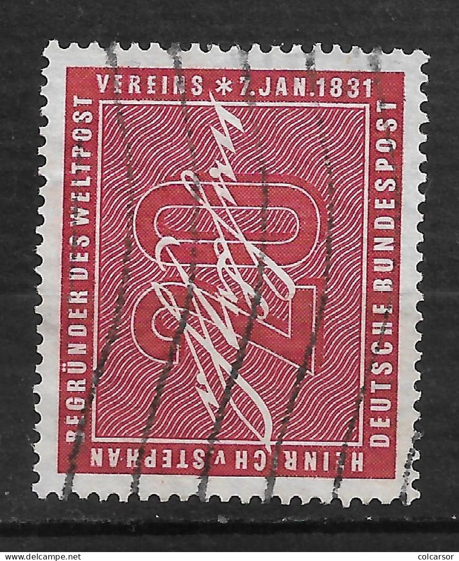 ALLEMAGNE   FÉDÉRALE " N°  104 "  VON STEPHAN " - Used Stamps