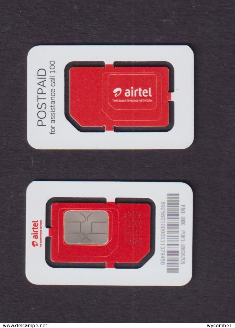 UGANDA - Aitel Unused Chip SIM Phonecard - Ouganda