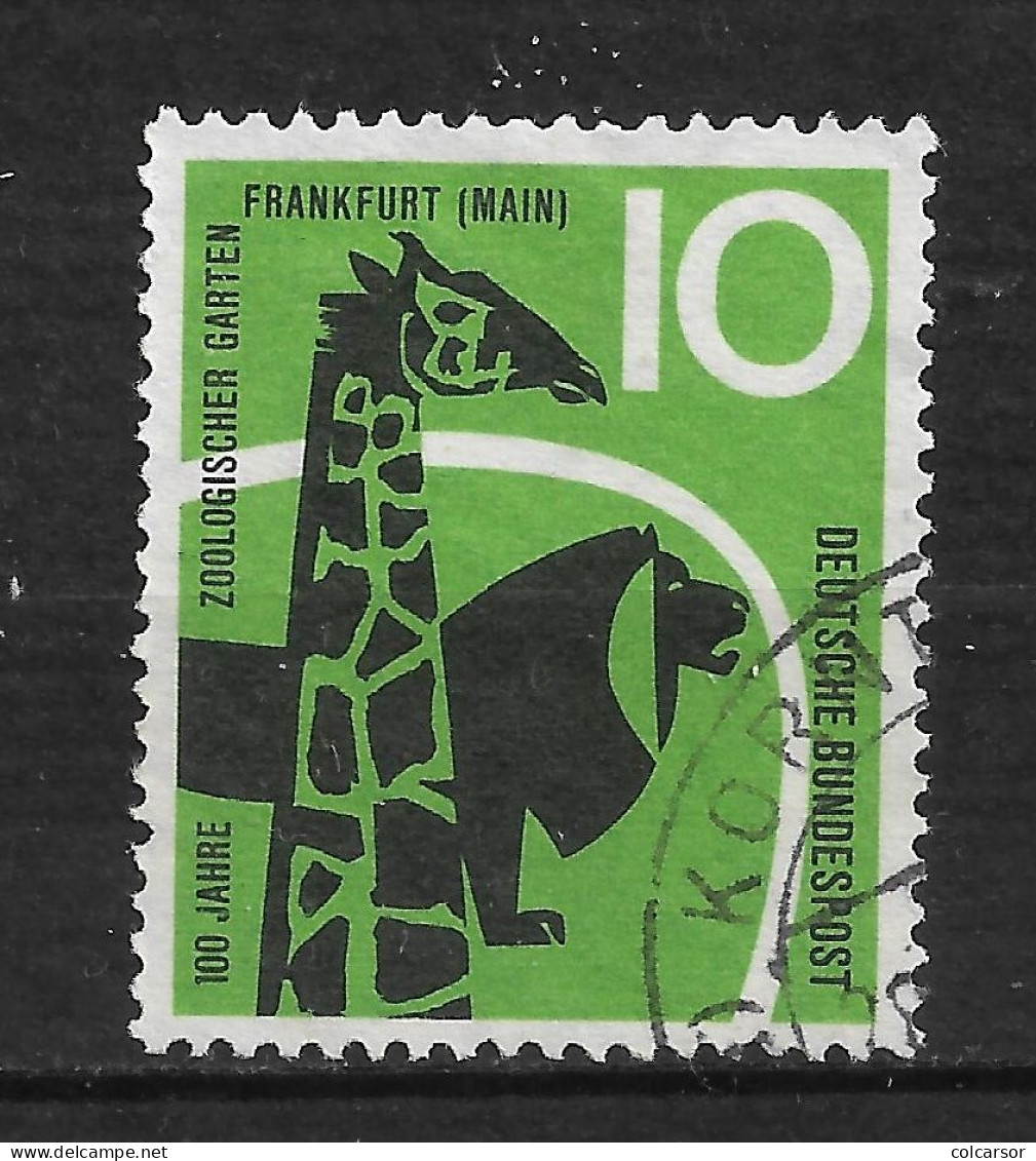 ALLEMAGNE FÉDÉRALE  N°  159  "  FRANCFORT" - Used Stamps
