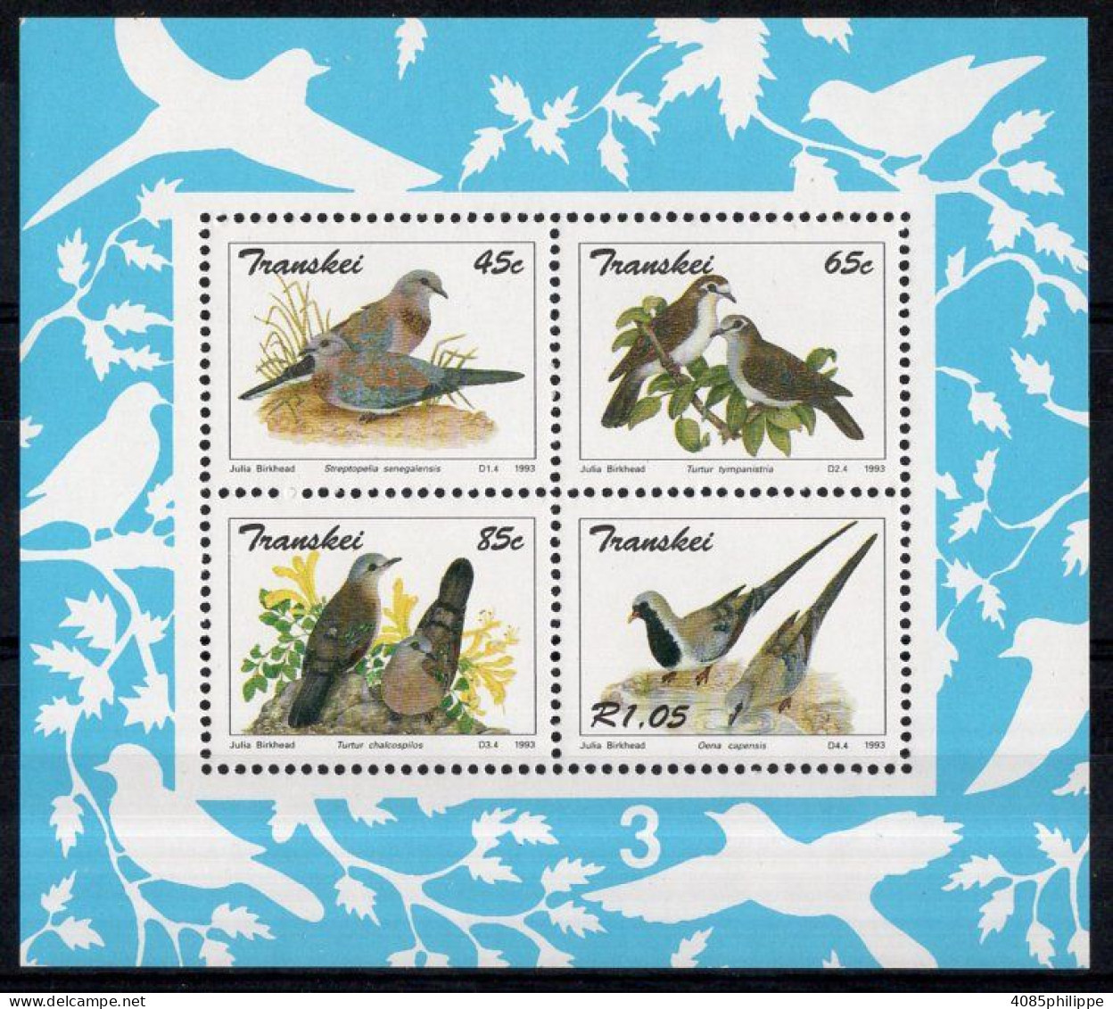 TRANSKEI  Bloc Feuillet N°11** Neuf Sans Charnière TB Cote : 7.50€ - Transkei