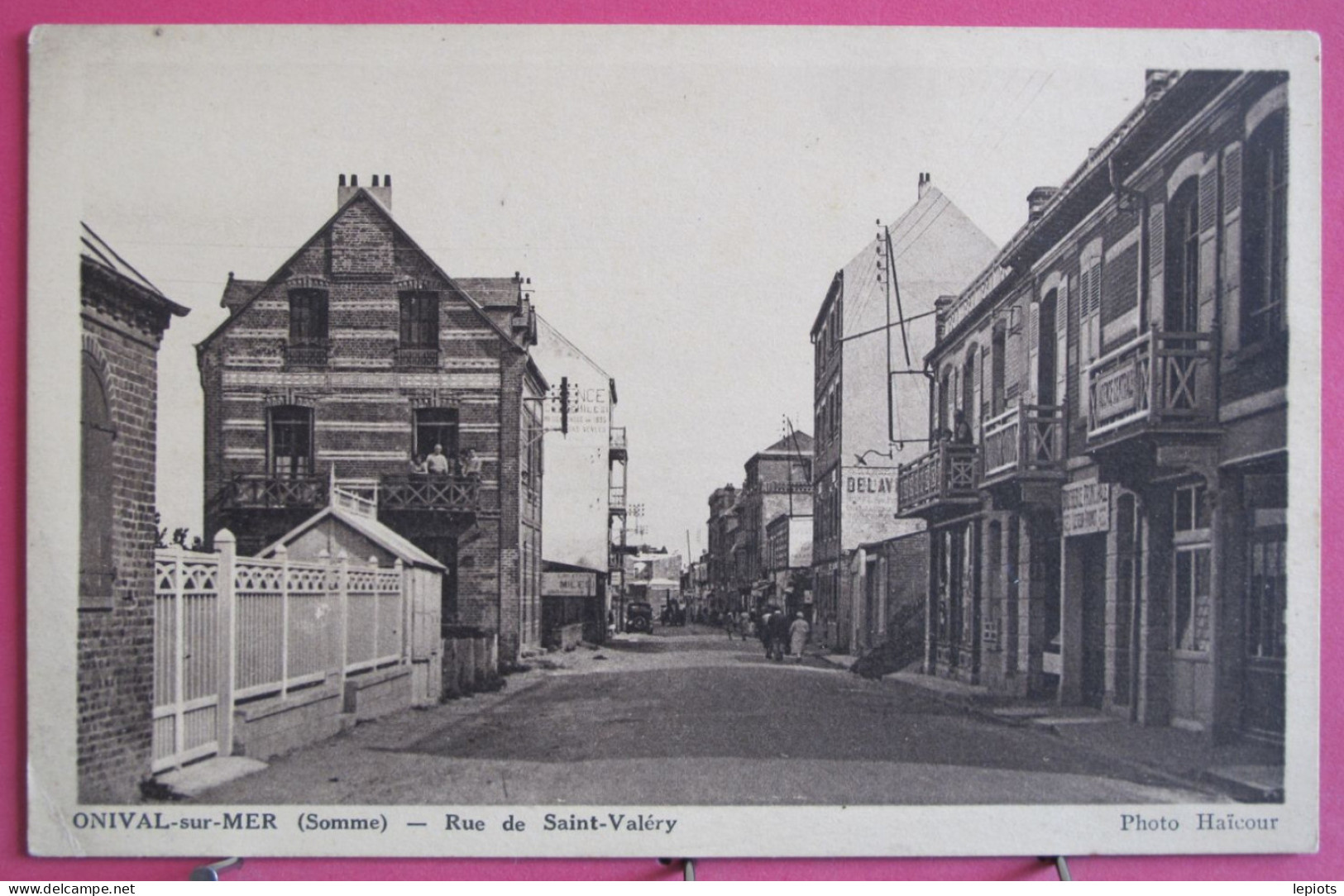 80 - Onival Sur Mer - Rue De Saint Valéry - Onival