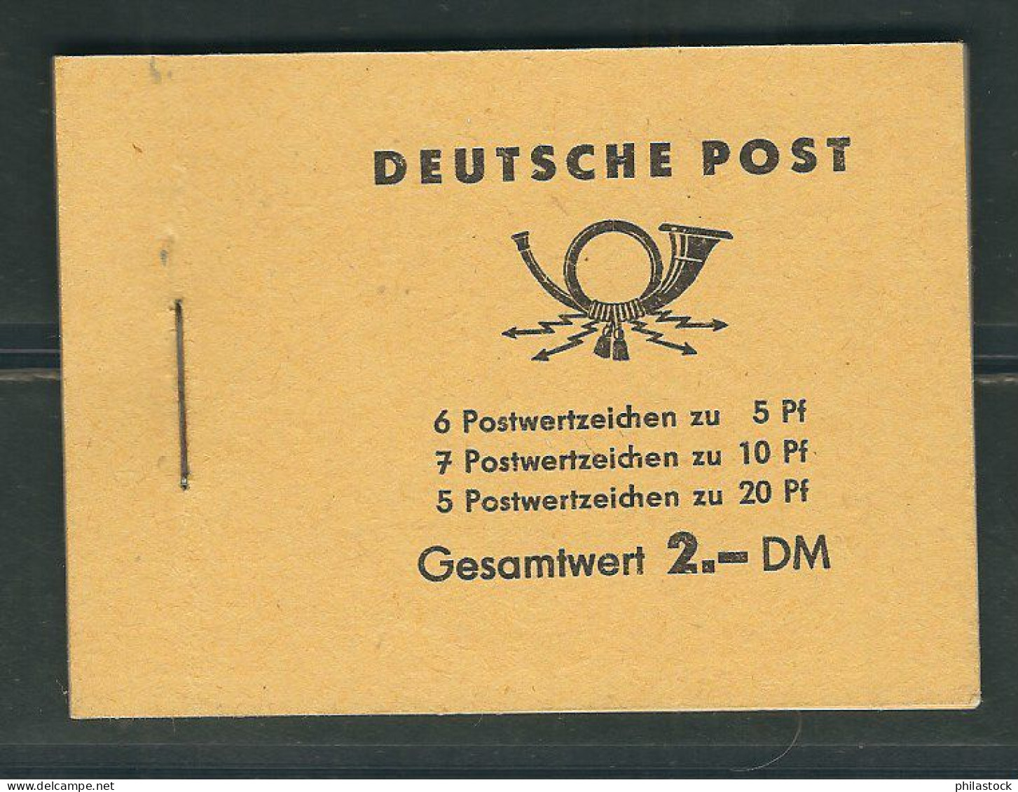 DDR 1953, Carnet N° 3 ** Complet - Ungebraucht