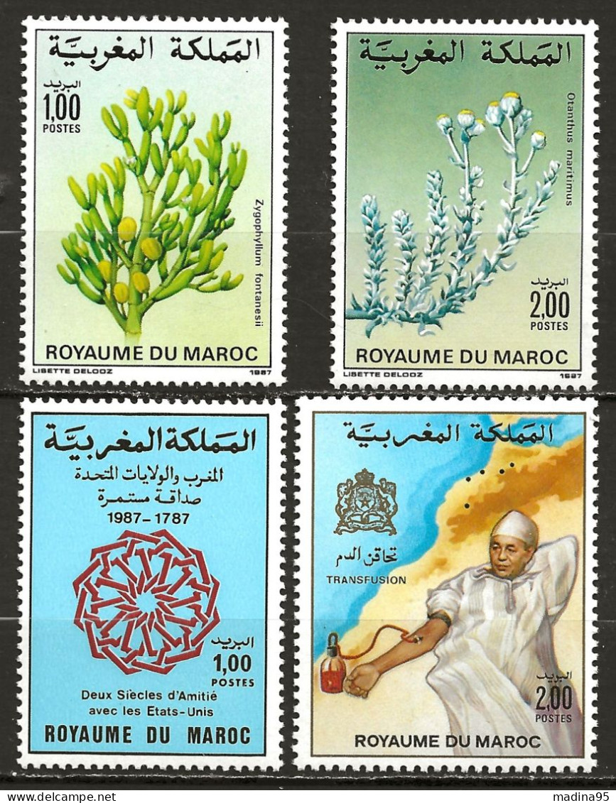 MAROC: **, N° YT 1031, 1032, 1033  Et 1034, TB - Morocco (1956-...)